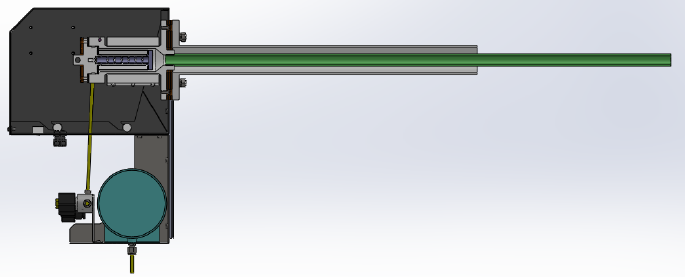 取樣單元 取樣探頭裝置是具有電加熱伴熱功能，能自行加熱并實施溫控的采樣裝置。該裝置適用于高溫、高粉塵濃度的SCR/SNCR裝置入口和出口樣氣的連續(xù)采集。